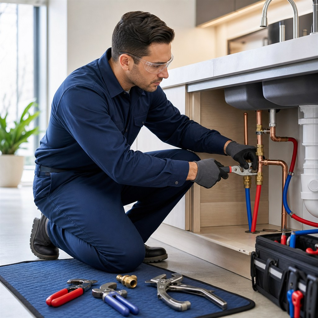 C36 Plumbing Contractor professional workplace